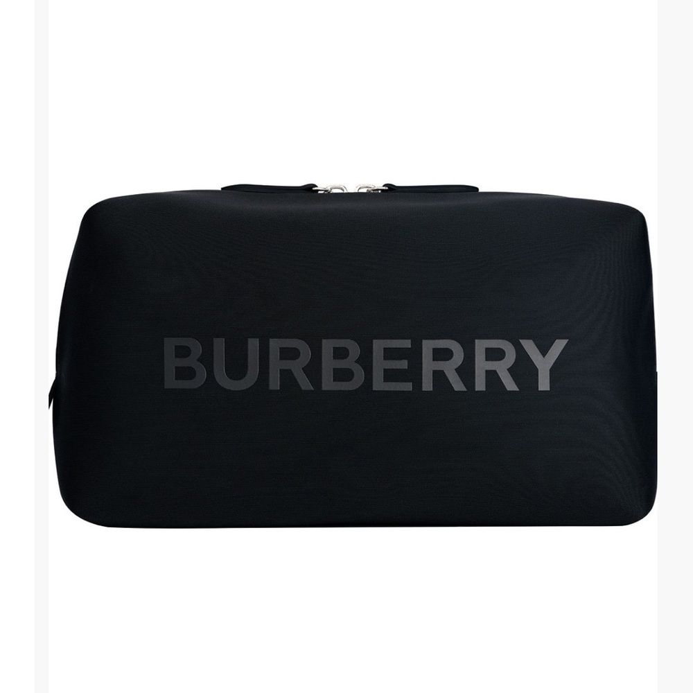 Men’s Burberry Black Toiletry Bag-NEW